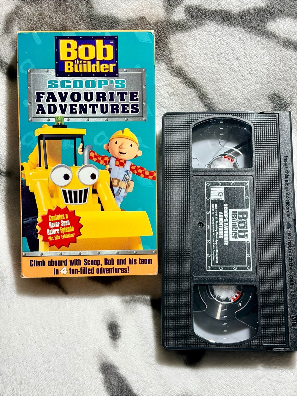 2003 VTG Bob The Builder VHS Tape- Bob the Builder: Scoop's Favorite Adventure